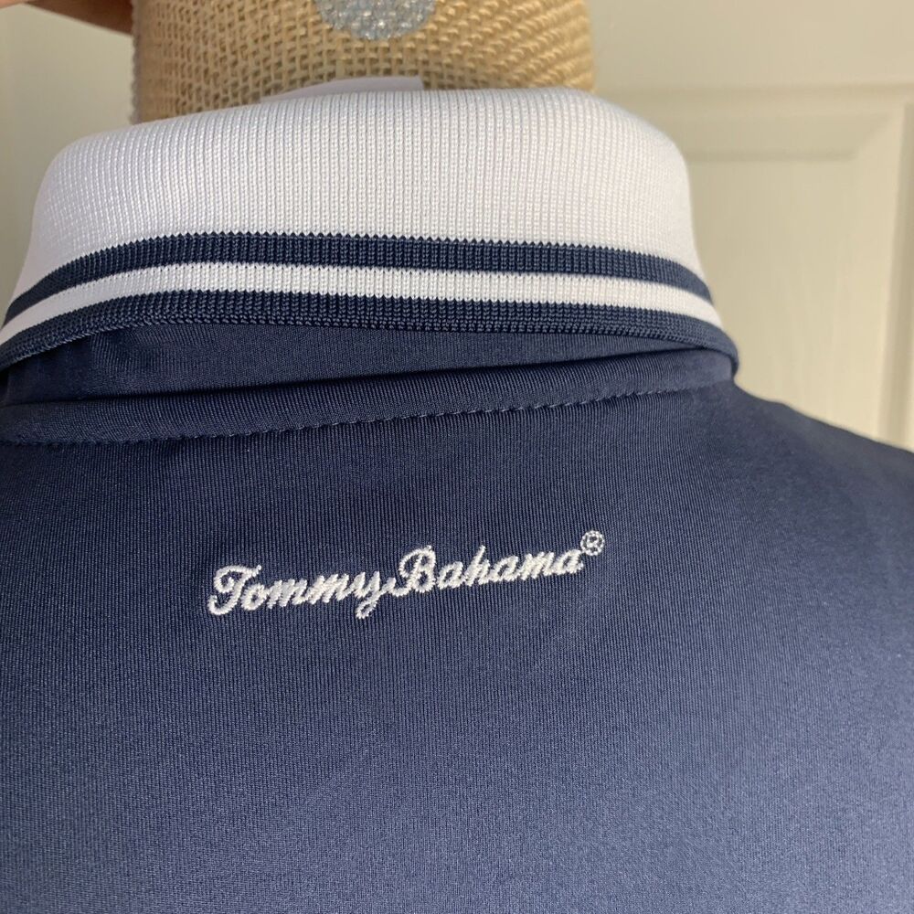 Tommy Bahama Golf Athletic Dress Large Blue Preppy Sporty Athleisure Outdoor - Picture 6 of 9